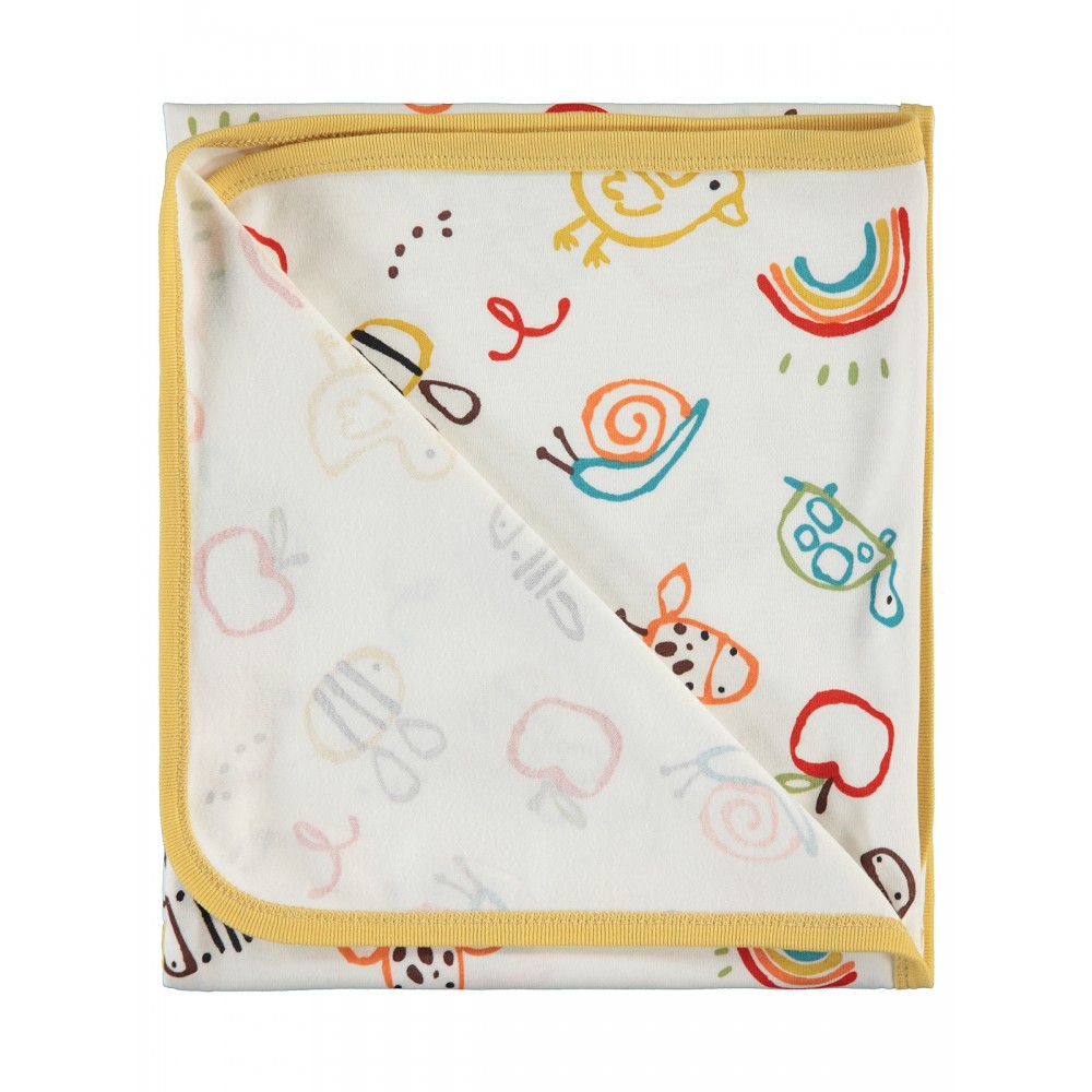 Wholesale - Civil Baby - Mustard - Baby-Blanket And Swaddle-S Size (Of 2) 2