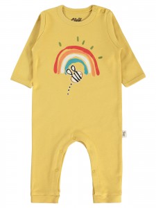 Wholesale - Civil Baby - Mustard - Baby-Overalls-62-68-74 (1-1-1) 3