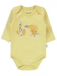 Wholesale - Civil Baby - Mustard - Baby-Set-62-68-74-80 Month ( 1-1-1-1) 4