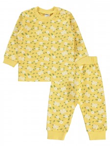 Wholesale - Civil Baby - Mustard - Baby-Set-68-74-80-86 Month (1-1-1-1) 4