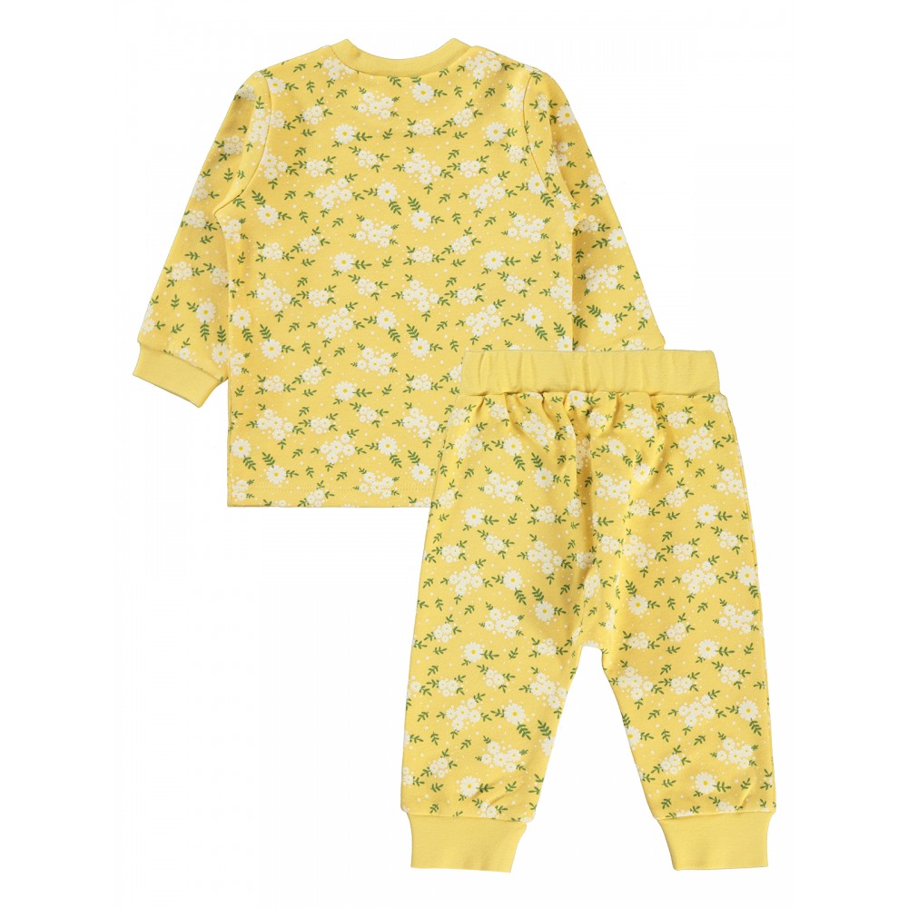 Wholesale - Civil Baby - Mustard - Baby-Set-68-74-80-86 Month (1-1-1-1) 4