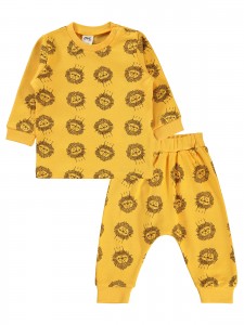 Wholesale - Civil Baby - Mustard - Baby-Set-68-74-80-86 Month (1-1-1-1) 4