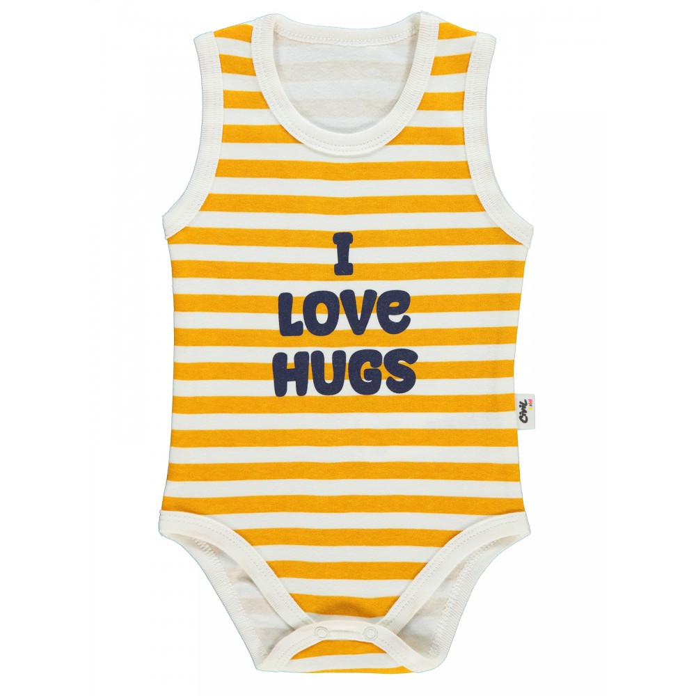 Wholesale - Civil Baby - Mustard - Baby-Snapsuit-56-62-68-74-80-86 (1-1-1-1-1-1) 6