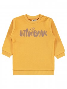 Wholesale - Civil Baby - Mustard - Baby-Sweatshirt-68-74-80-86 Month (1-1-1-1) 4