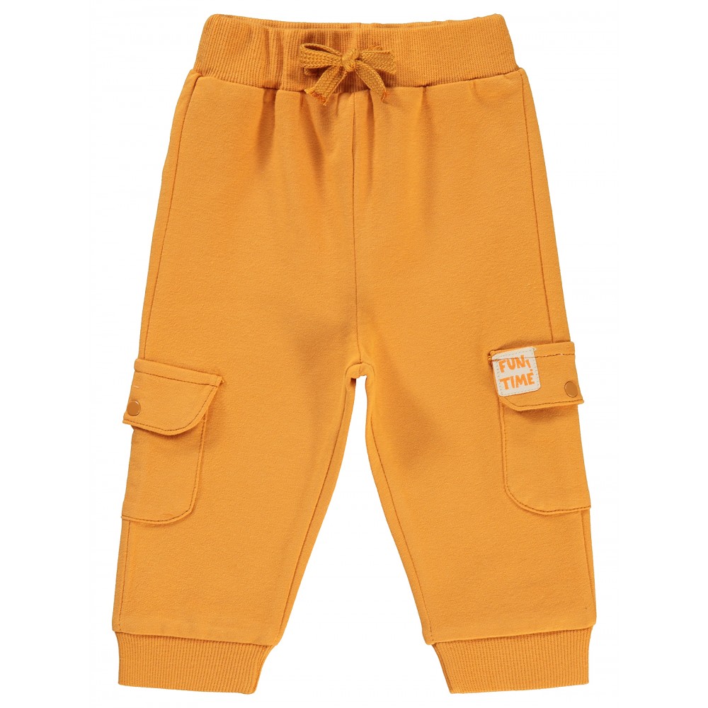 Wholesale - Civil Baby - Mustard - Baby-Track Pants-68-74-80-86 Size (1-1-2-2) 6