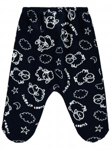 Wholesale - Civil Baby - Navy - -Baby Bottoms-56-62-68 Month(1-1-1) 3 Pieces