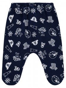 Wholesale - Civil Baby - Navy - -Baby Bottoms-56-62-68-74 (1-1-1-1) 4 Pieces