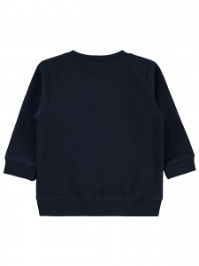 Wholesale - Civil Baby - Navy - Baby-Sweatshirt-68-74-80-86 Size (1-1-2-2) 6