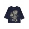 Wholesale - Civil Baby - Navy - Baby-Sweatshirt-68-74-80-86 Size (1-1-2-2) 6