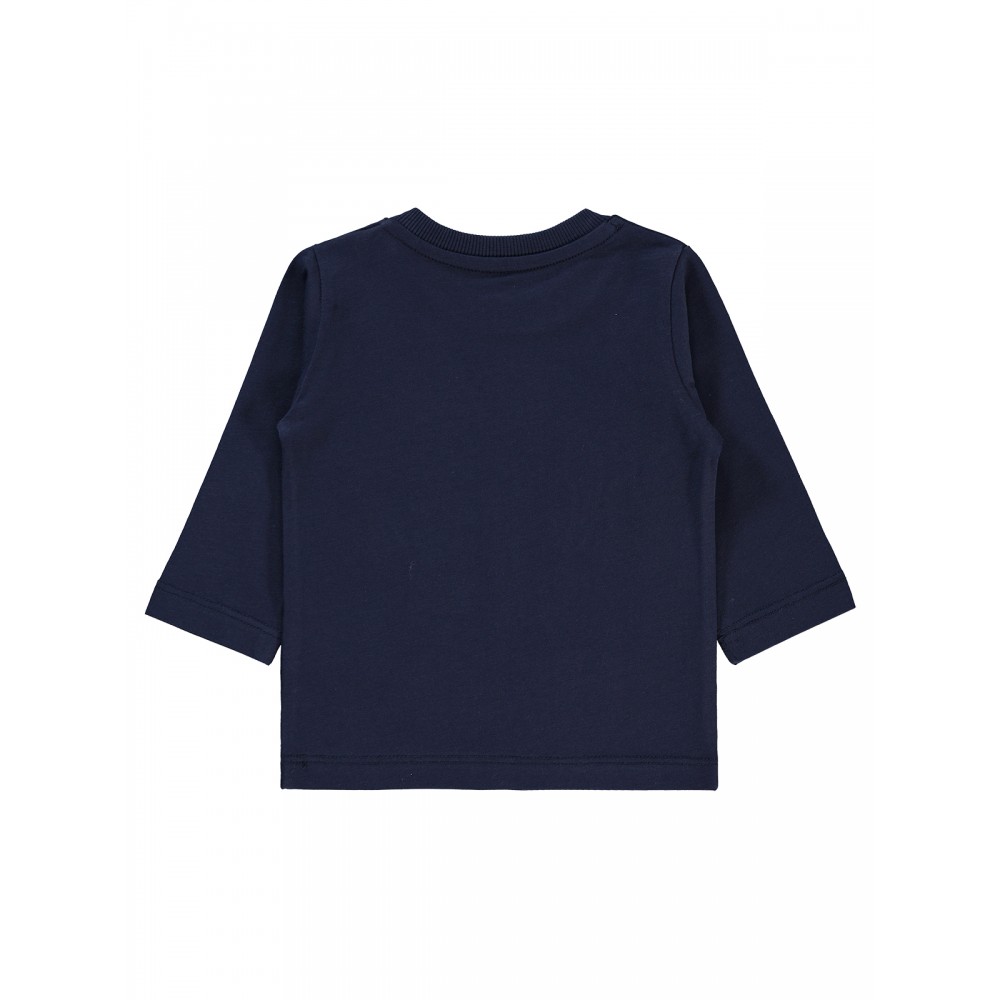 Wholesale - Civil Baby - Navy - Baby-Sweatshirt-68-74-80-86 Size (1-1-2-2) 6