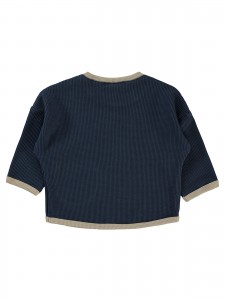 Wholesale - Civil Baby - Navy - Baby-Sweatshirt-68-74-80-86 Size (1-1-2-2) 6