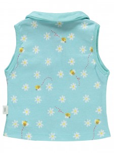 Wholesale - Civil Baby - Nile Green - -Vest-62-68-74-80-86 Month (1-1-1-1-1) 5 Pieces