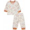 Wholesale - Civil Baby - Orange - Baby-Pajamas Set-56-62 (1-1) 2 Pieces