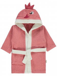 Wholesale - Civil Baby - Orange-Mint - Baby-Bathrobe-S Size (Of 2) 2