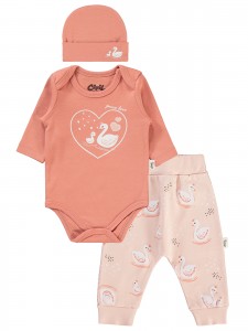 Wholesale - Civil Baby - Peachy - Baby-Set-62-68-74-80 Month ( 1-1-1-1) 4