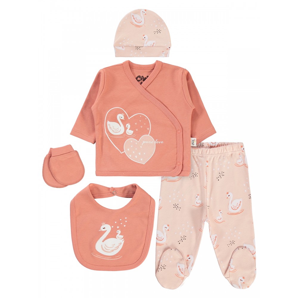 Wholesale - Civil Baby - Peachy - Baby-Snapsuit Sets-50 Month (Of 2 ) 2