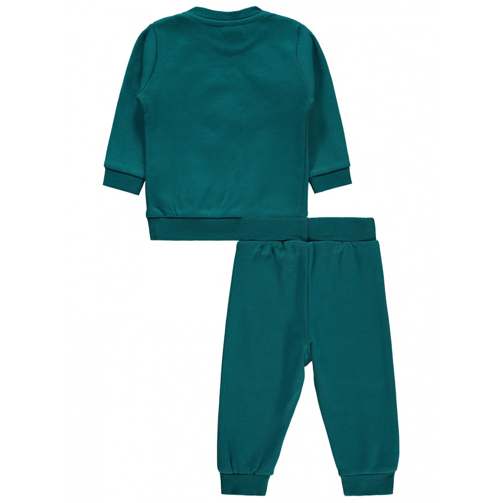 Wholesale - Civil Baby - Petrol Green - -Sets-68-74-80-86 Month (1-1-1-1) 4 Pieces