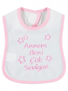 Wholesale - Civil Baby - Pink - -Baby Bib-S Size (Of 6) 6 Pieces