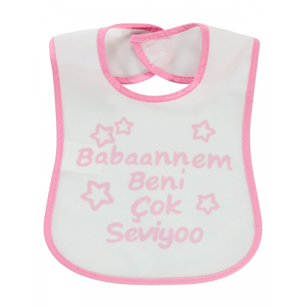 Wholesale - Civil Baby - Pink - -Baby Bib-S Size (Of 6) 6 Pieces