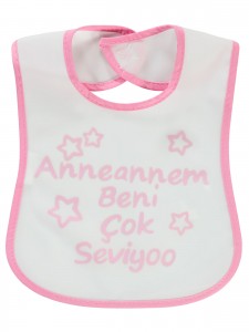 Wholesale - Civil Baby - Pink - -Baby Bib-S Size (Of 6) 6 Pieces