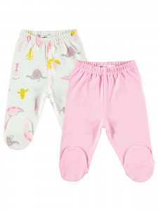 Wholesale - Civil Baby - Pink - -Baby Bottoms-56-62 (1-1) 2 Pieces