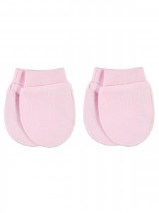 Wholesale - Civil Baby - Pink - -Baby Mittens-S Size (Of 6) 6 Pieces