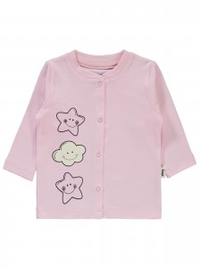 Wholesale - Civil Baby - Pink - -Pajama Set-62-68 Month (1-1) 2 Pieces