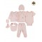 Civil Baby - Pink - Baby-Snapsuit Sets-50 Month (1) 1