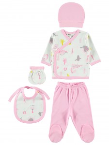 Wholesale - Civil Baby - Pink - -Snapsuit Sets-56 Month ( Of 2 ) 2 Pieces