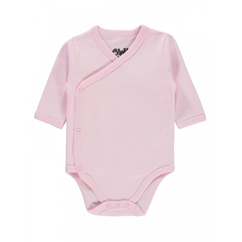 Wholesale - Civil Baby - Pink - -Snapsuit-56-62-68 Month(1-1-1) 3 Pieces