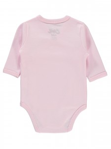 Wholesale - Civil Baby - Pink - -Snapsuit-56-62-68 Month(1-1-1) 3 Pieces