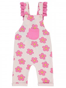 Wholesale - Civil Baby - Pink - Baby-Dungarees-68-74-80-86 Month (1-1-1-1) 4