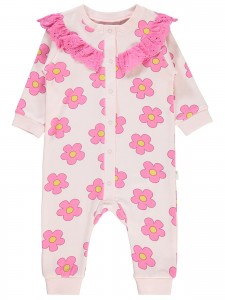 Wholesale - Civil Baby - Pink - Baby-Overalls-68-74-80-86 Month (1-1-1-1) 4