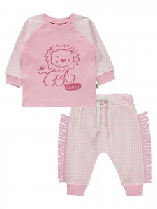 Wholesale - Civil Baby - Pink - Baby-Set-62-68-74-80-86 Month (1-1-1-1-1) 5