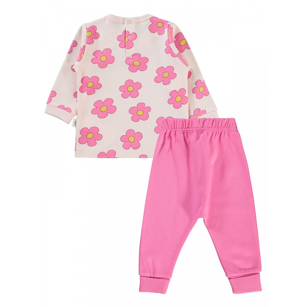 Wholesale - Civil Baby - Pink - Baby-Set-68-74-80-86 Month (1-1-1-1) 4