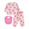 Wholesale - Civil Baby - Pink - Baby-Snapsuit Sets-50 Month (Of 4) 4