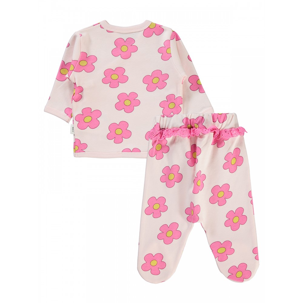 Wholesale - Civil Baby - Pink - Baby-Snapsuit Sets-50 Month (Of 4) 4