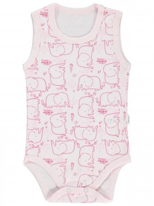 Wholesale - Civil Baby - Pink - Baby-Snapsuit-56-62-68-74-80-86 (1-1-1-1-1-1) 6