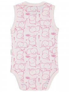 Wholesale - Civil Baby - Pink - Baby-Snapsuit-56-62-68-74-80-86 (1-1-1-1-1-1) 6