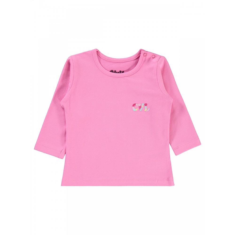 Wholesale - Civil Baby - Pink - Baby-Sweatshirt-68-74-80-86 Size (1-1-2-2) 6