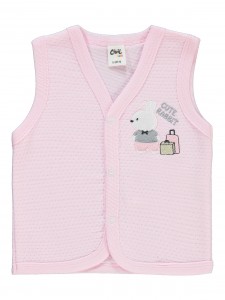 Wholesale - Civil Baby - Pink - Baby-Waistcoat-68-74-80-86 Month (1-1-1-1) 4