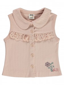 Wholesale - Civil Baby - Pink Pastel - Baby-Waistcoat-68-74-80-86 Month (1-1-1-1) 4