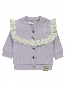 Wholesale - Civil Baby - Pink-Damson - -Cardigan-62-68-74-80-86 Month (1-1-1-1-1) 5 Pieces