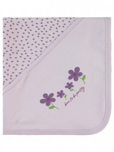 Wholesale - Civil Baby - Pink-Damson - Baby-Blanket And Swaddle-S Size (Of 1) 1