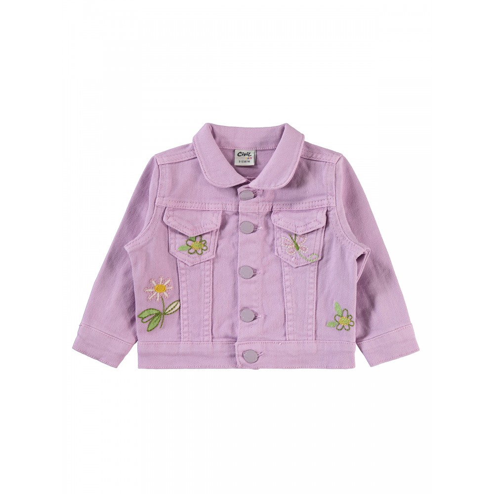 Wholesale - Civil Baby - Pink-Damson - Baby-Jacket-74-80-86 Month (1-1-1) 3