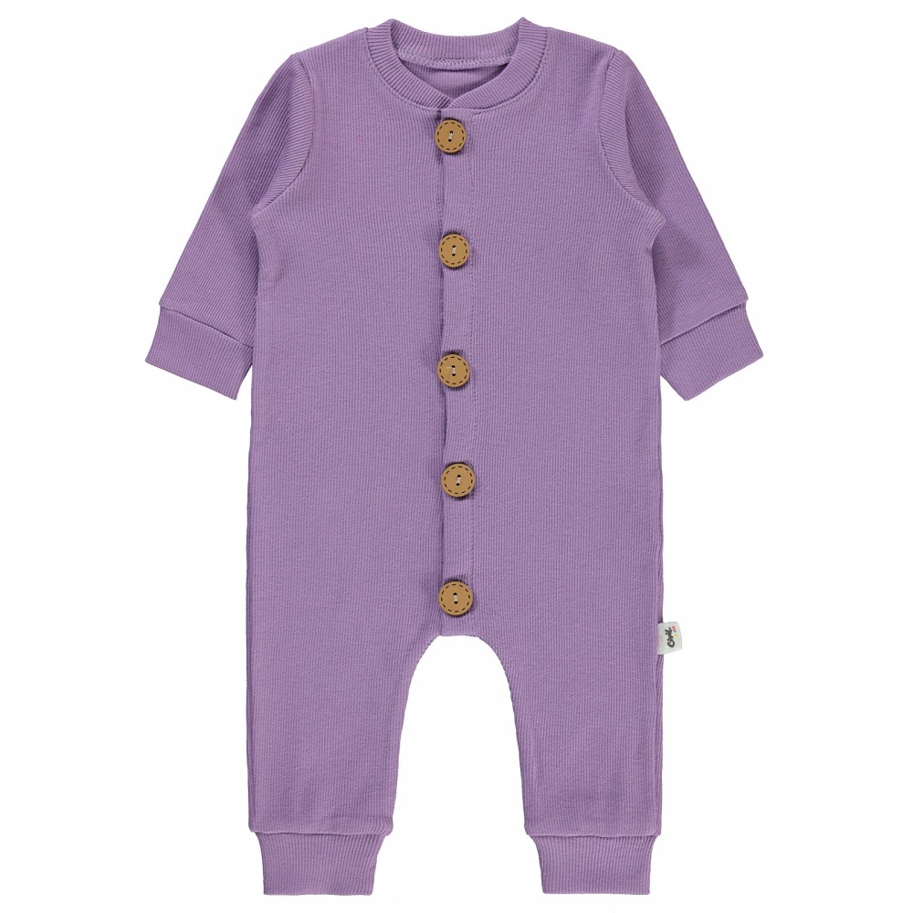 Wholesale - Civil Baby - Pink-Damson - Baby-Overalls-56-62-68 Month(1-1-1) 3