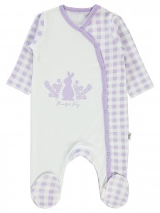 Wholesale - Civil Baby - Pink-Damson - Baby-Overalls-56-62-68 Month(1-1-1) 3