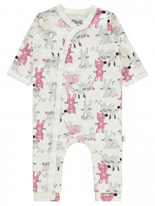 Wholesale - Civil Baby - Pink-Damson - Baby-Overalls-62-68-74 (1-1-1) 3