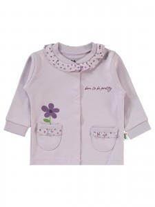 Wholesale - Civil Baby - Pink-Damson - Baby-Pajamas Set-56-62-68 Month(1-1-1) 3