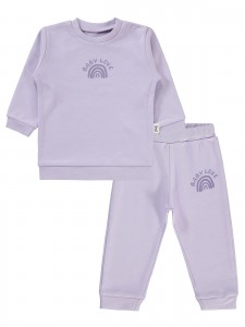 Wholesale - Civil Baby - Pink-Damson - Baby-Set-68-74-80-86 Month (1-1-1-1) 4